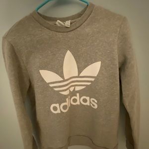 Adidas Grey Crewneck